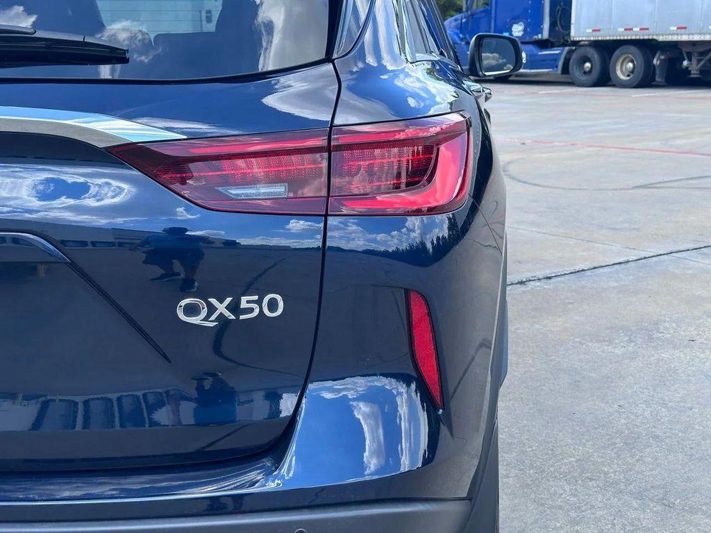 used 2022 INFINITI QX50 car, priced at $21,890