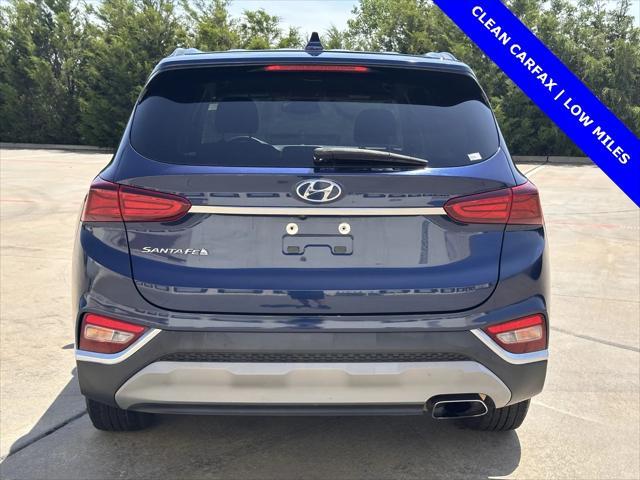 used 2019 Hyundai Santa Fe car, priced at $16,498