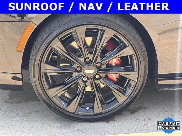 used 2023 Cadillac CT4-V car, priced at $37,216
