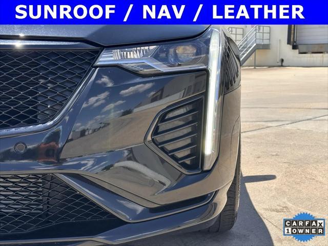 used 2023 Cadillac CT4-V car, priced at $37,216
