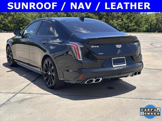 used 2023 Cadillac CT4-V car, priced at $37,216