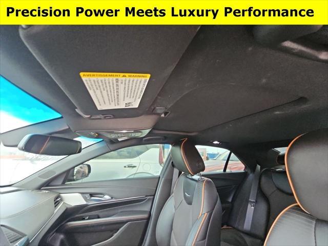 used 2023 Cadillac CT4-V car, priced at $40,595