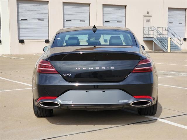 used 2024 Genesis G70 car, priced at $34,499