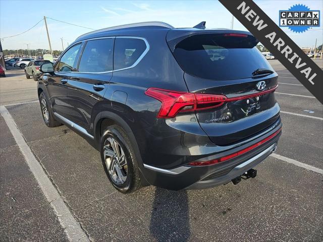 used 2021 Hyundai Santa Fe car, priced at $22,099