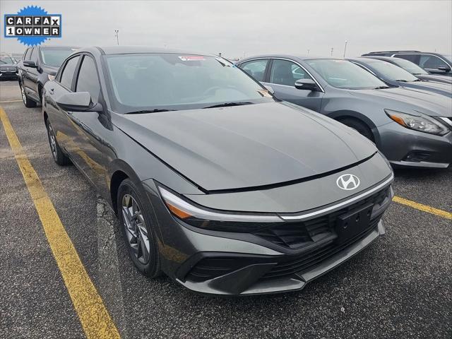 used 2024 Hyundai Elantra car, priced at $18,442