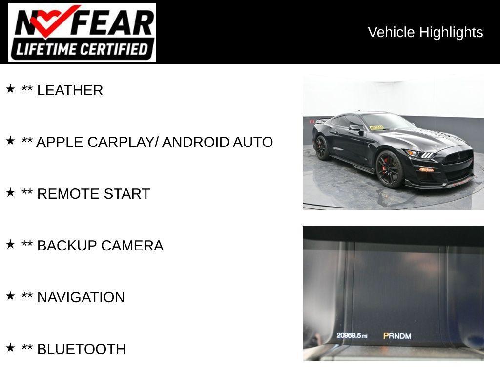 used 2020 Ford Shelby GT500 car, priced at $81,569