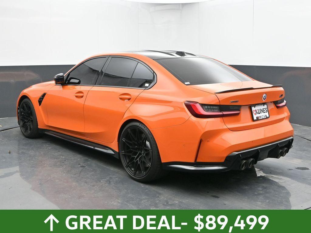 used 2023 BMW M3 car, priced at $89,499