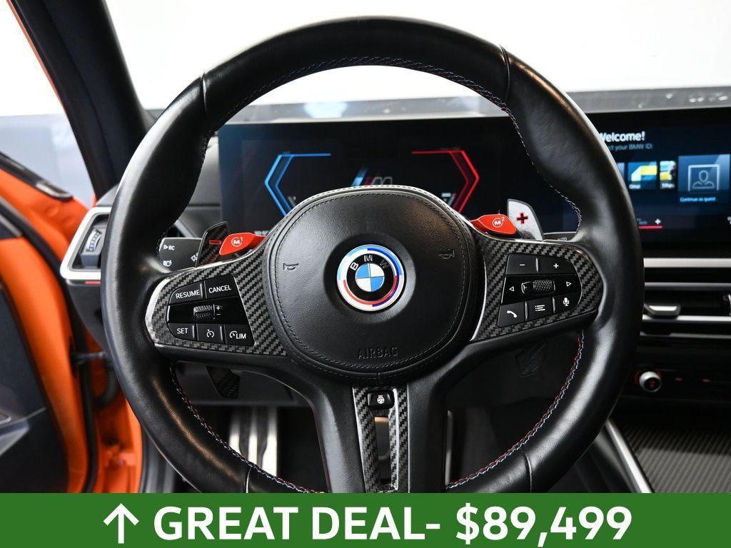 used 2023 BMW M3 car, priced at $89,499