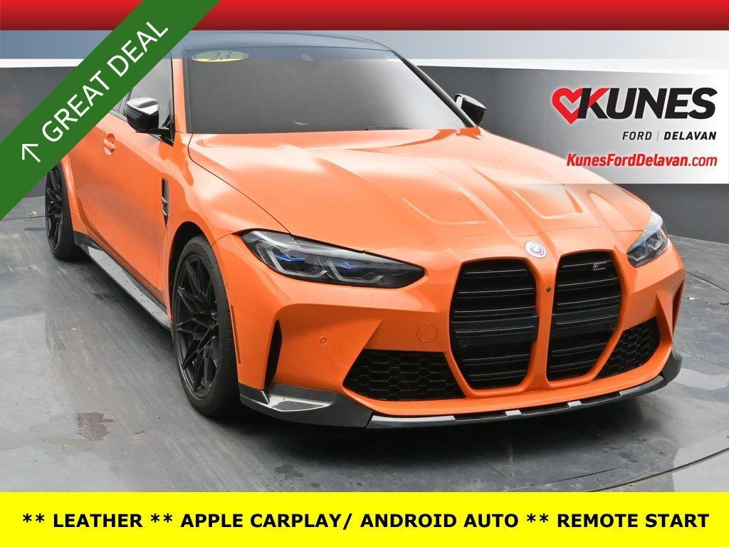 used 2023 BMW M3 car, priced at $89,499