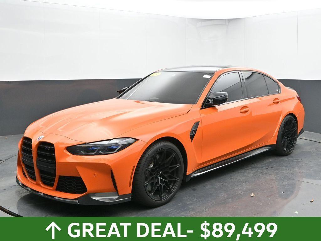 used 2023 BMW M3 car, priced at $89,499