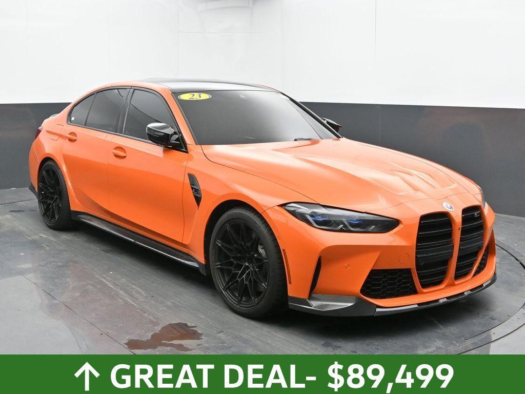 used 2023 BMW M3 car, priced at $89,499