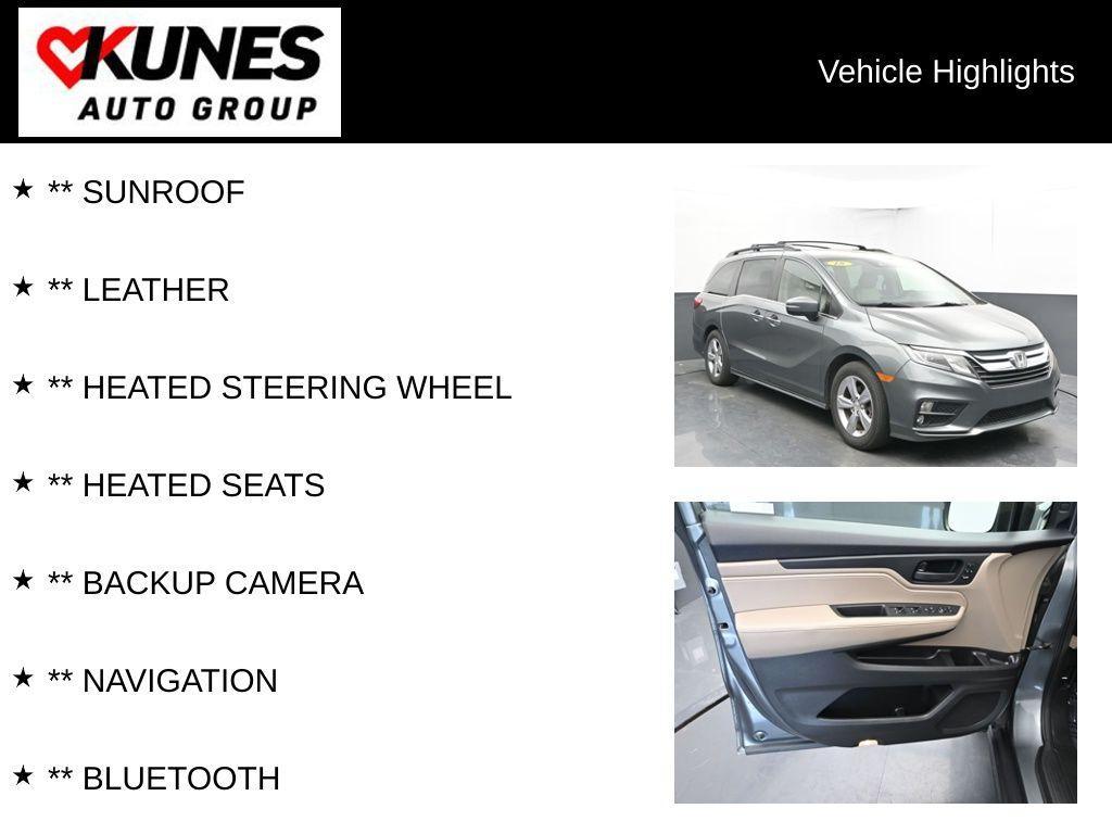 used 2018 Honda Odyssey car, priced at $22,732