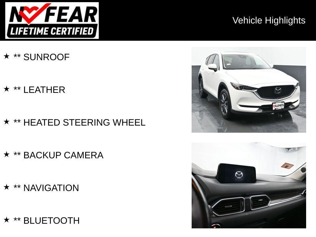 used 2018 Mazda CX-5 car, priced at $19,800