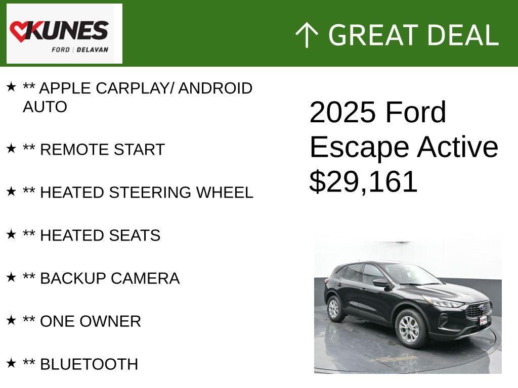 used 2025 Ford Escape car, priced at $29,161