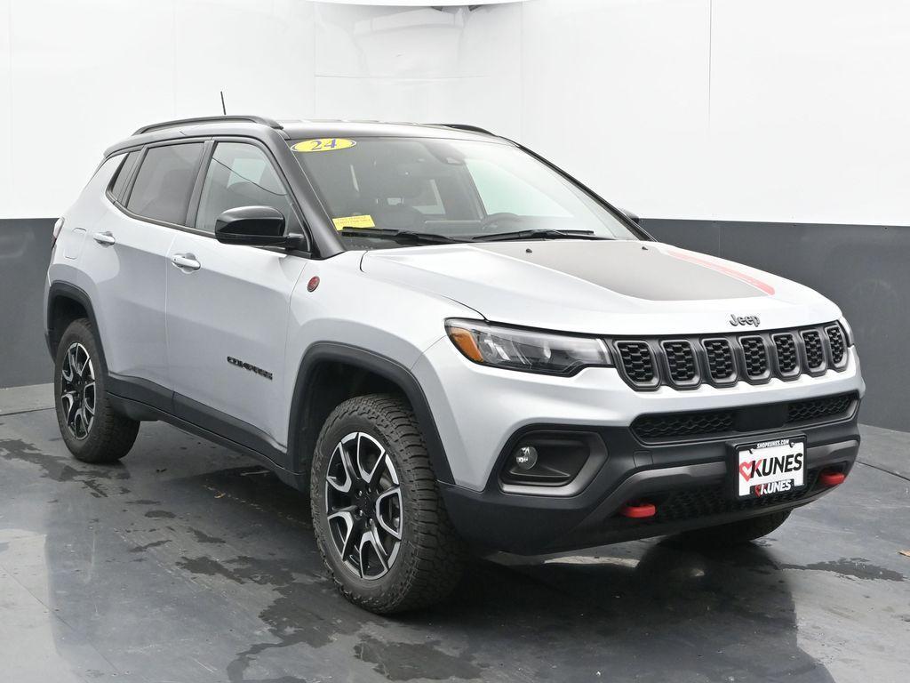 used 2024 Jeep Compass car, priced at $28,498