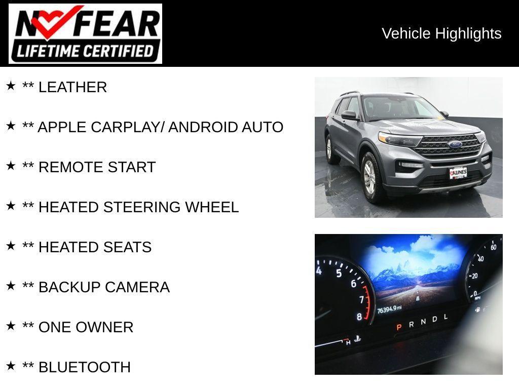 used 2022 Ford Explorer car, priced at $29,526