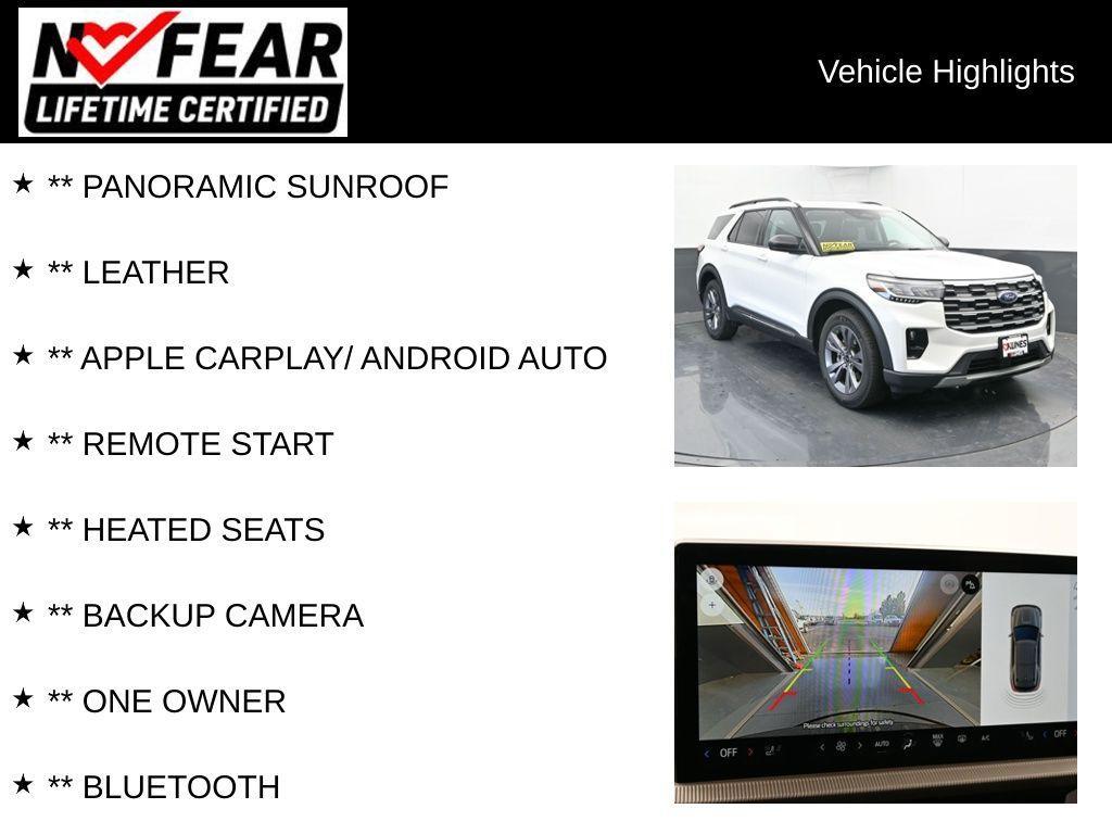 used 2025 Ford Explorer car, priced at $45,047