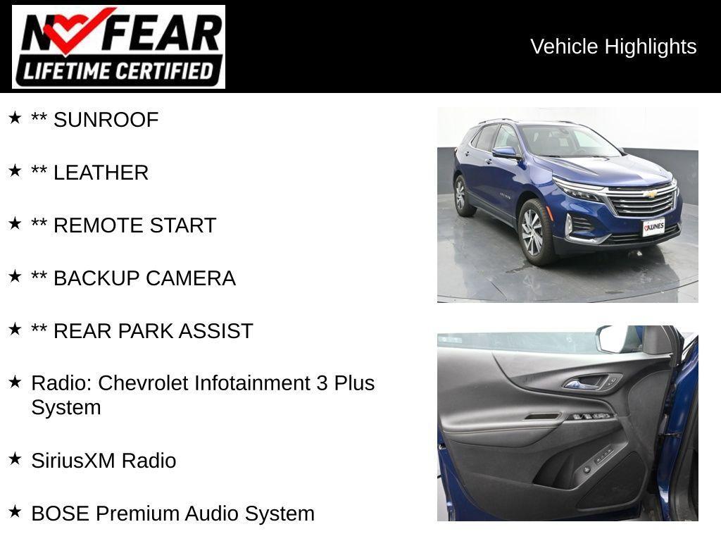 used 2023 Chevrolet Equinox car, priced at $29,386