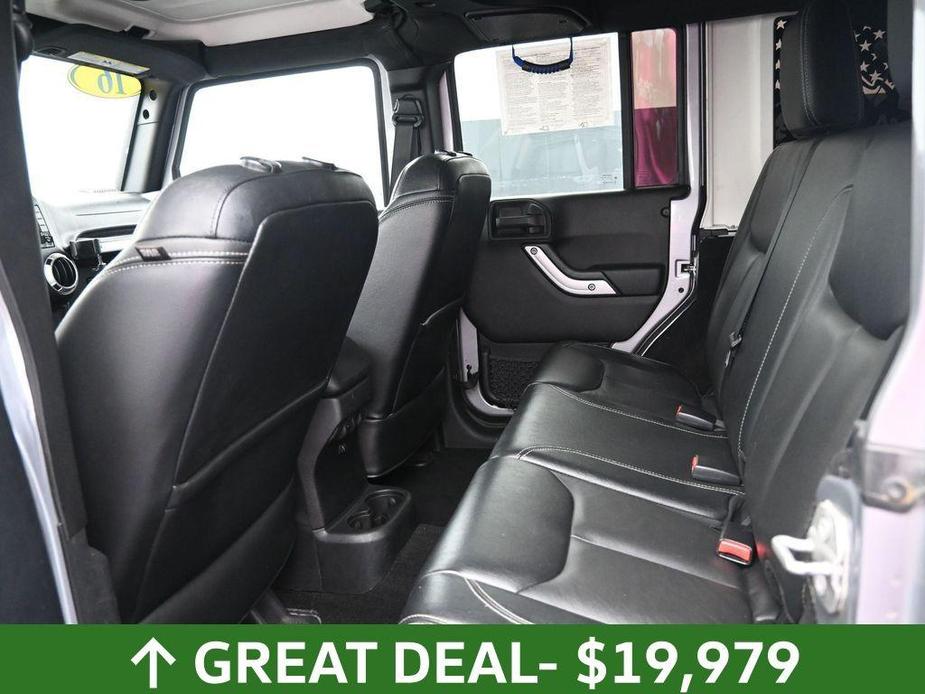 used 2016 Jeep Wrangler Unlimited car, priced at $19,979