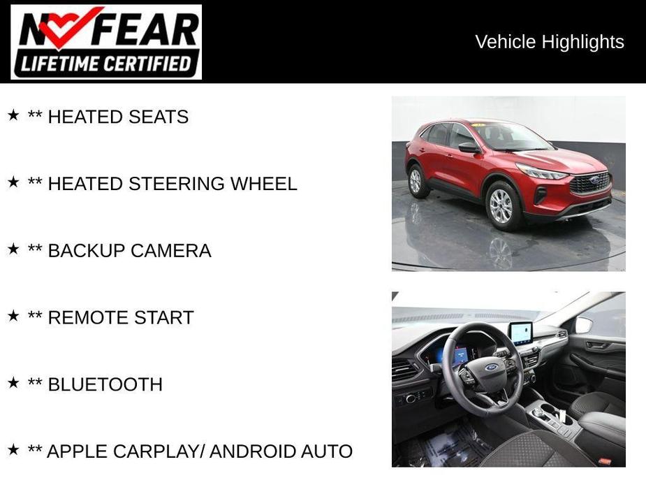 used 2023 Ford Escape car, priced at $26,116