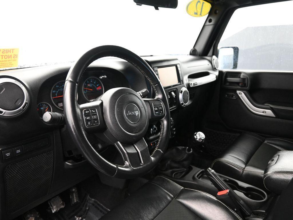 used 2012 Jeep Wrangler Unlimited car, priced at $16,076