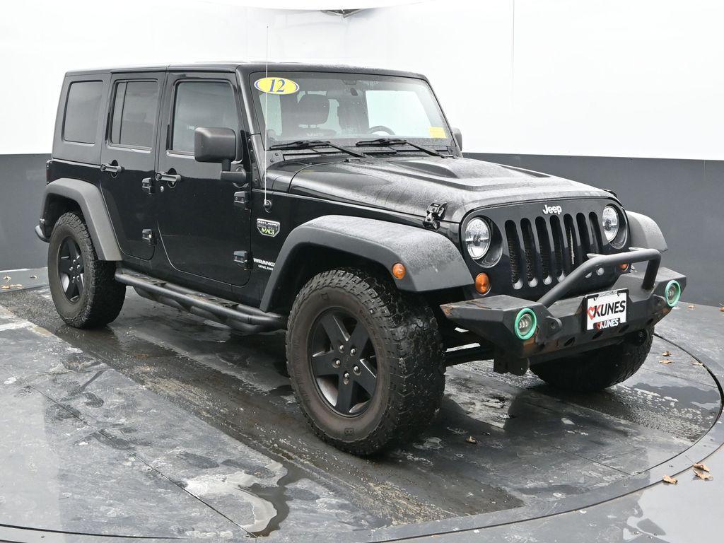 used 2012 Jeep Wrangler Unlimited car, priced at $16,076