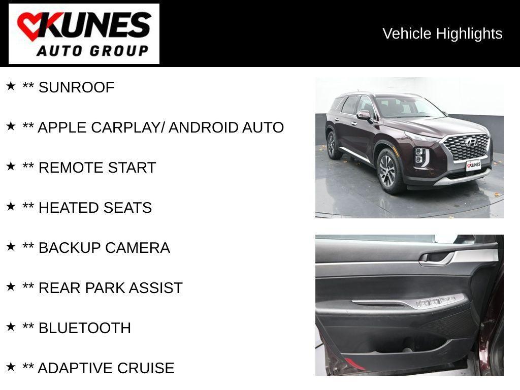 used 2020 Hyundai Palisade car, priced at $19,462