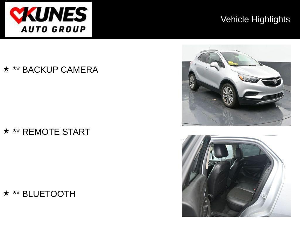 used 2019 Buick Encore car, priced at $12,246