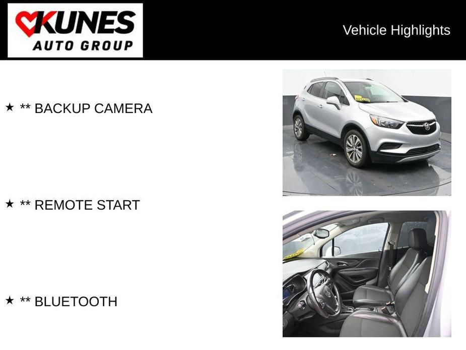 used 2019 Buick Encore car, priced at $11,806