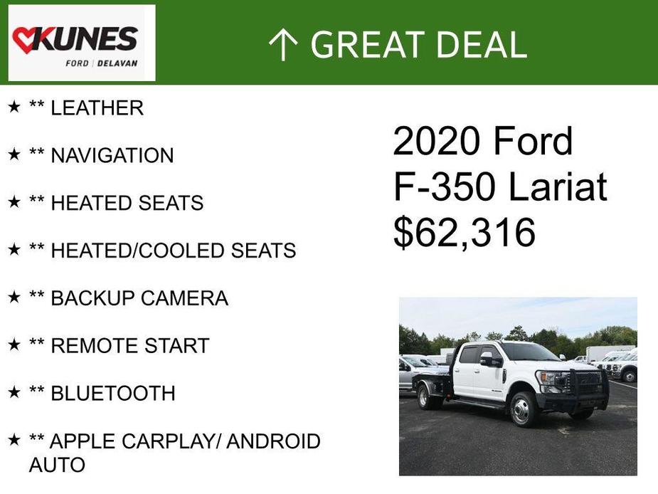 used 2020 Ford F-350 car, priced at $62,316