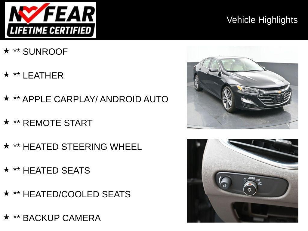 used 2024 Chevrolet Malibu car, priced at $27,870