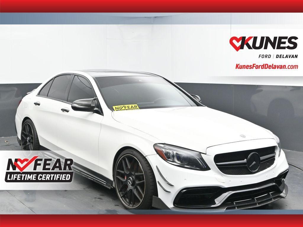 used 2020 Mercedes-Benz AMG C 43 car, priced at $31,850