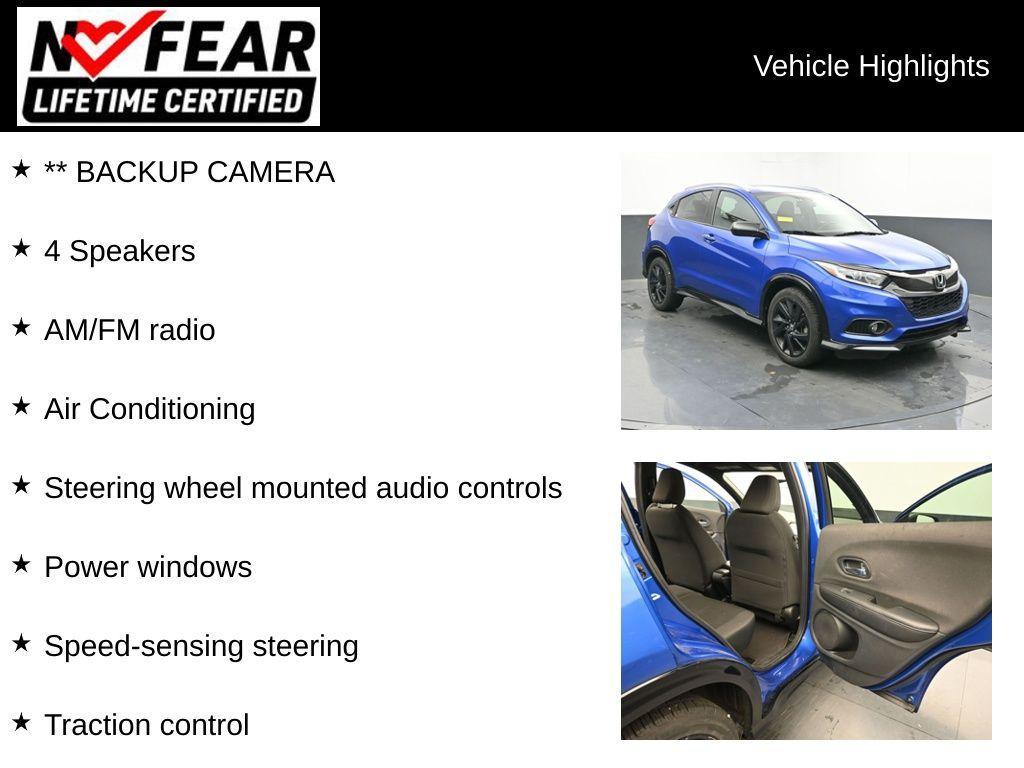 used 2022 Honda HR-V car, priced at $19,824