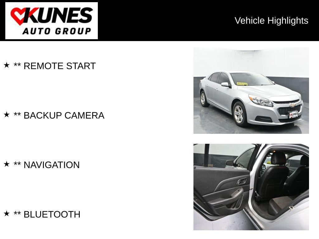 used 2016 Chevrolet Malibu Limited car, priced at $9,649
