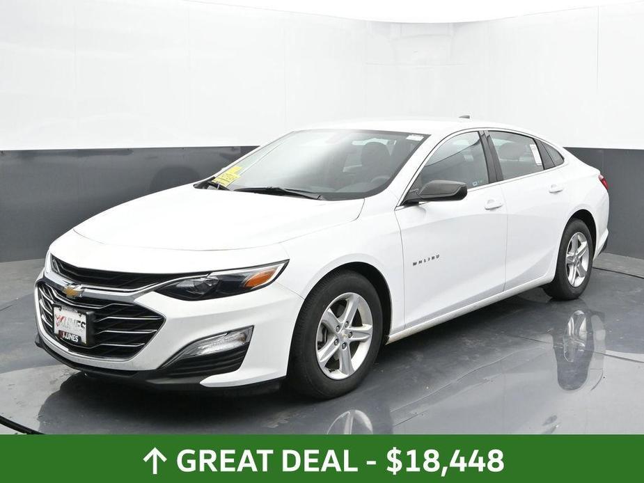 used 2022 Chevrolet Malibu car, priced at $18,448