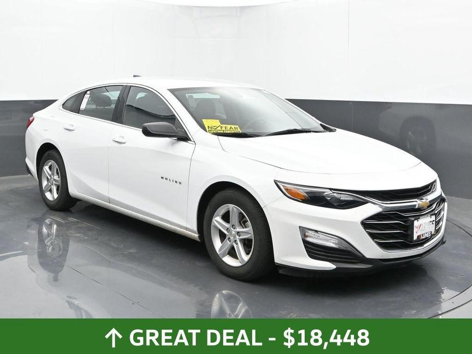 used 2022 Chevrolet Malibu car, priced at $18,448