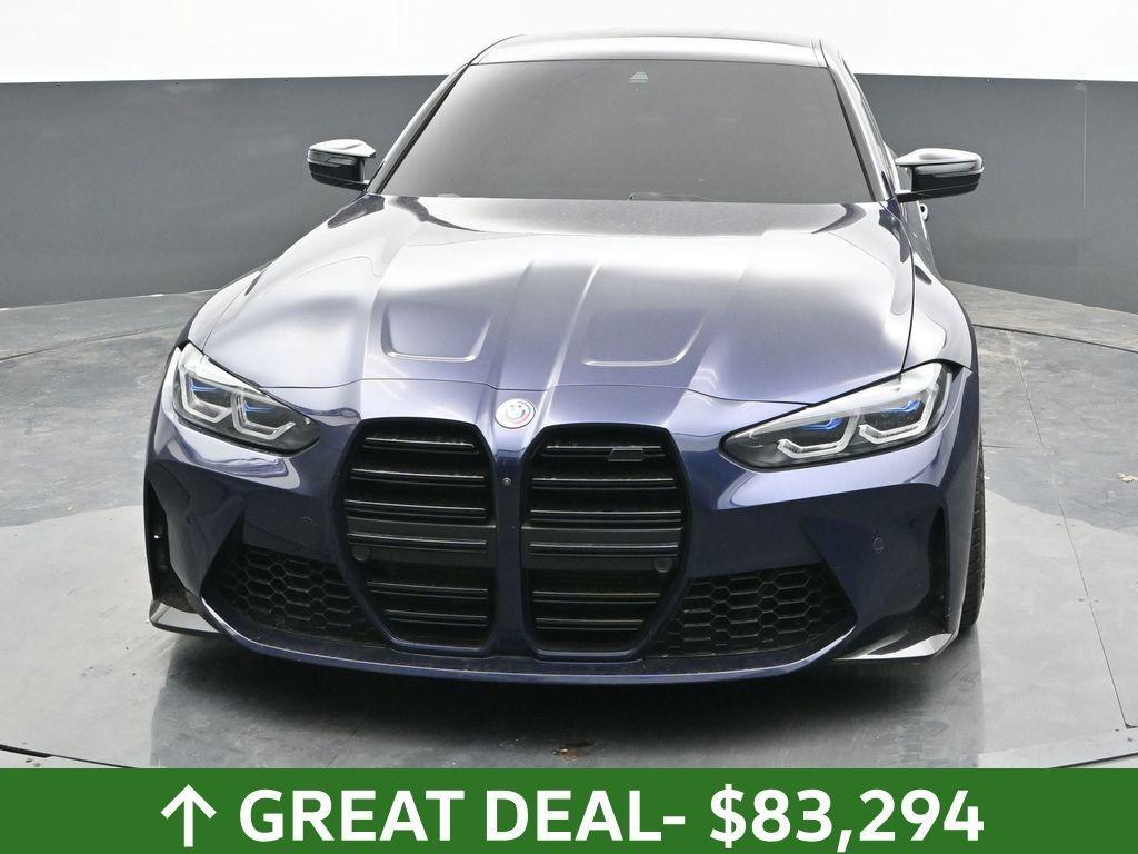 used 2023 BMW M3 car, priced at $83,294