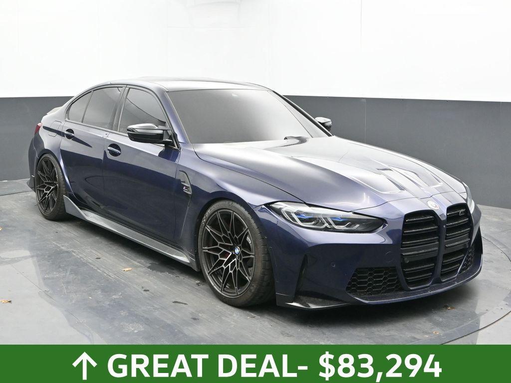 used 2023 BMW M3 car, priced at $83,294