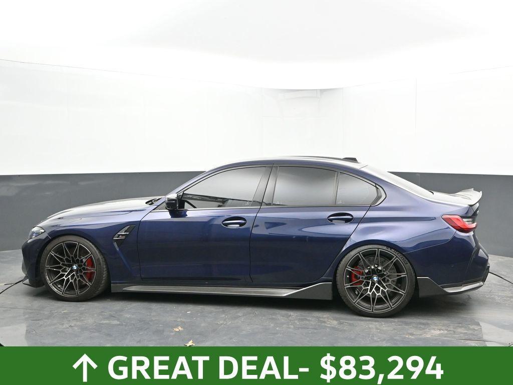 used 2023 BMW M3 car, priced at $83,294