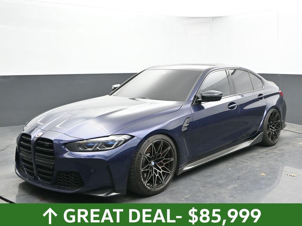 used 2023 BMW M3 car, priced at $85,999