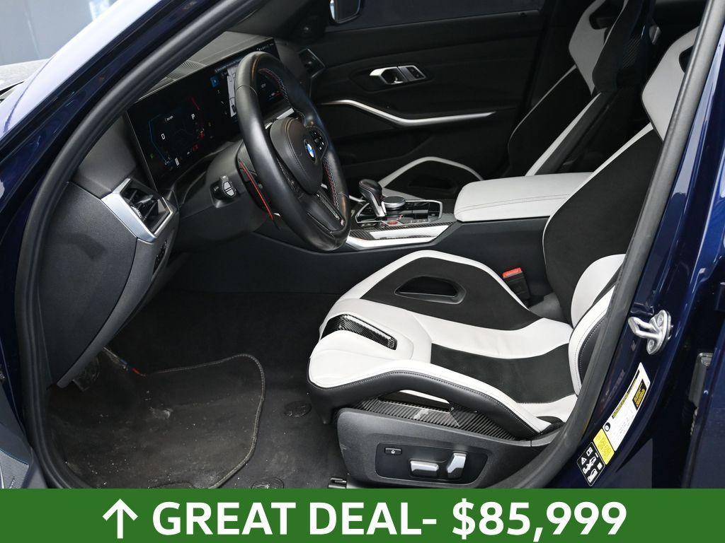 used 2023 BMW M3 car, priced at $85,999