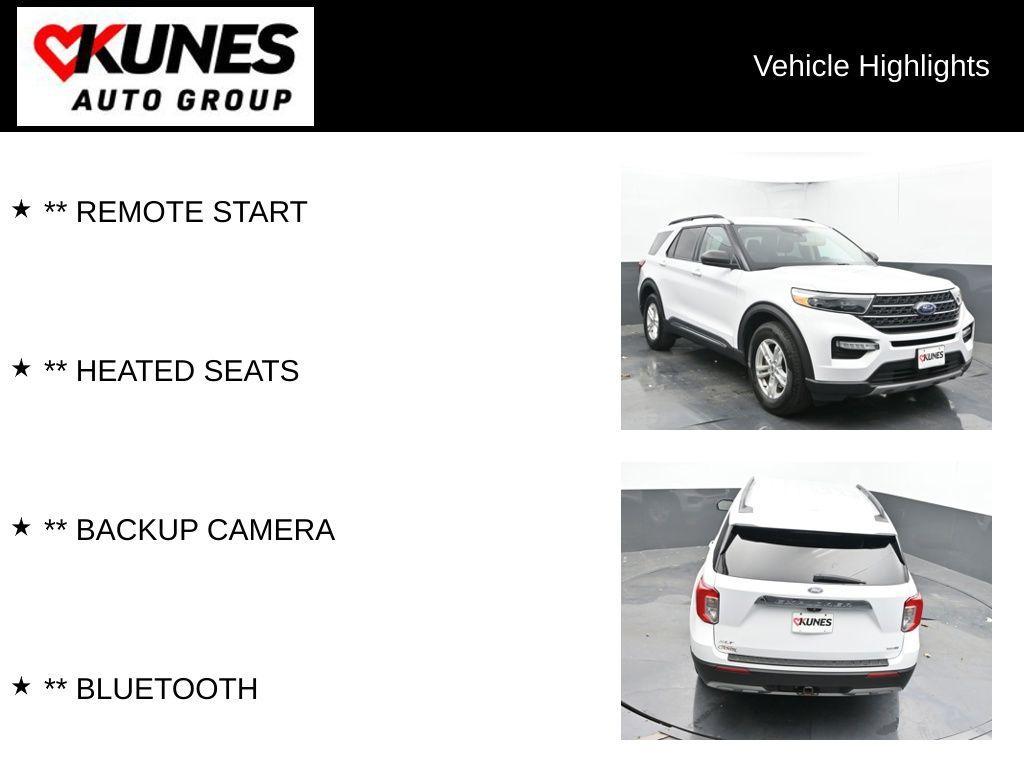 used 2020 Ford Explorer car, priced at $22,248