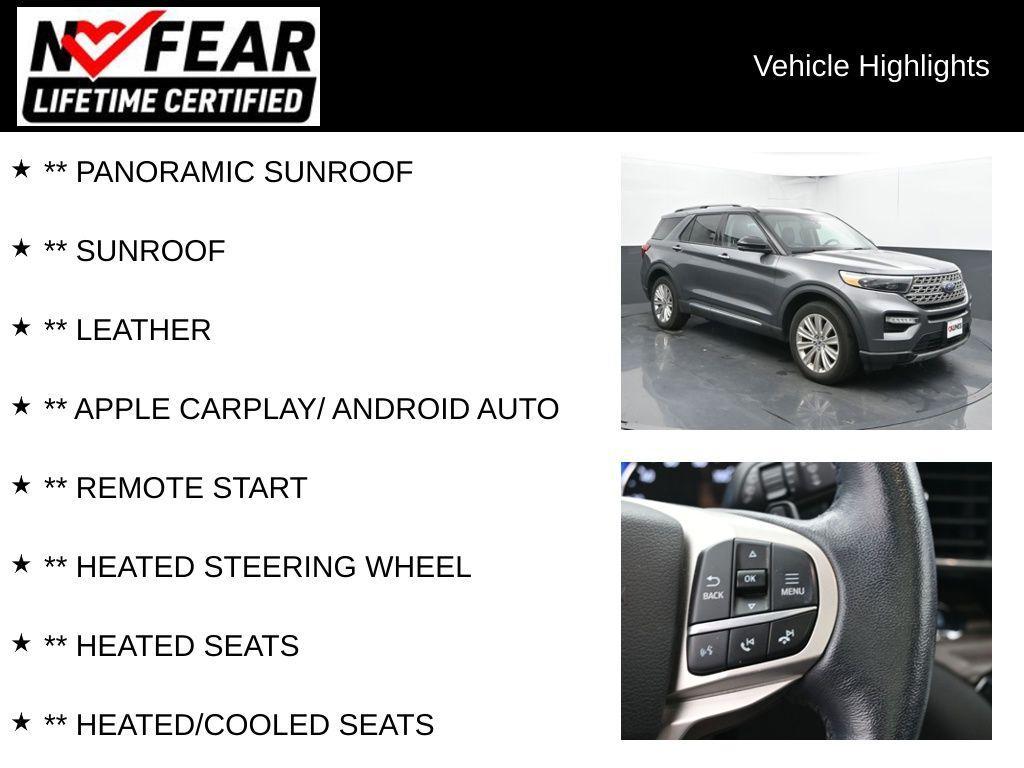 used 2021 Ford Explorer car, priced at $30,444