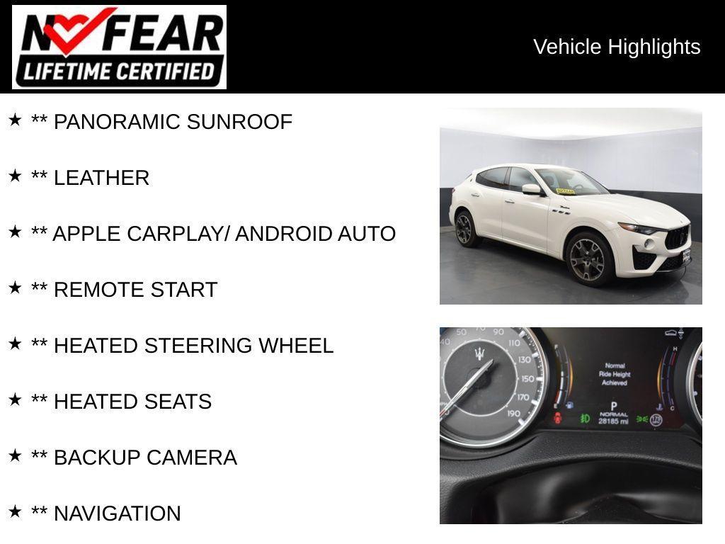 used 2023 Maserati Levante car, priced at $48,488