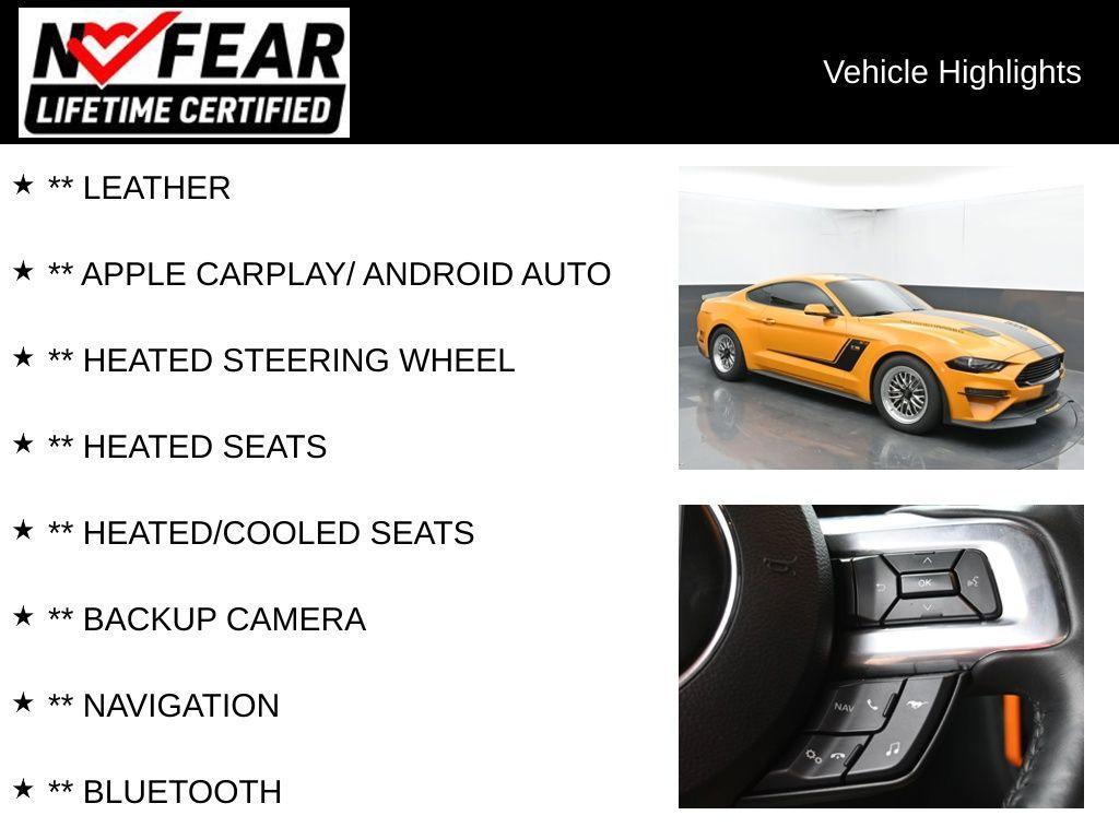 used 2019 Ford Mustang car, priced at $58,341