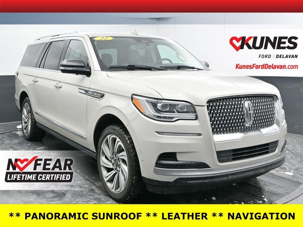 used 2022 Lincoln Navigator L car, priced at $55,379