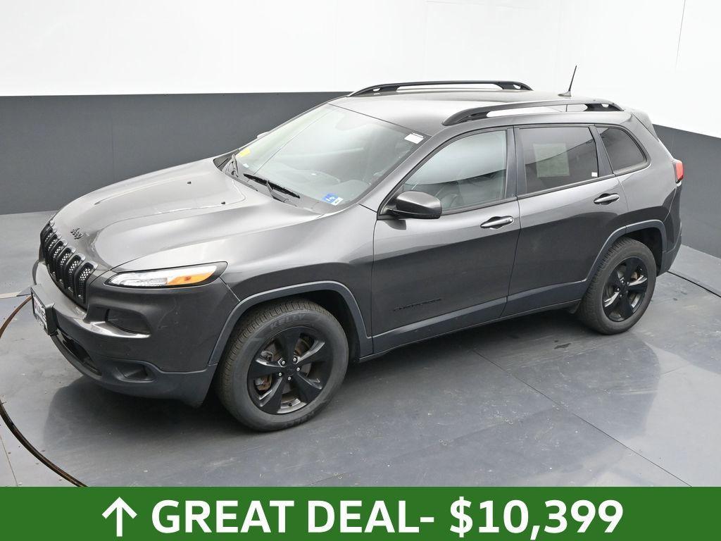 used 2017 Jeep Cherokee car, priced at $10,399