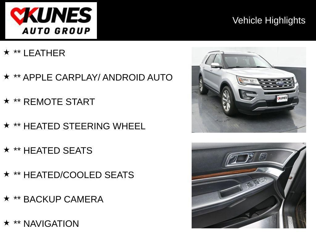used 2017 Ford Explorer car, priced at $13,831