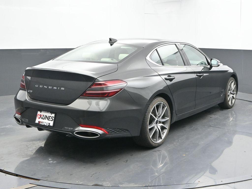 used 2024 Genesis G70 car, priced at $30,357