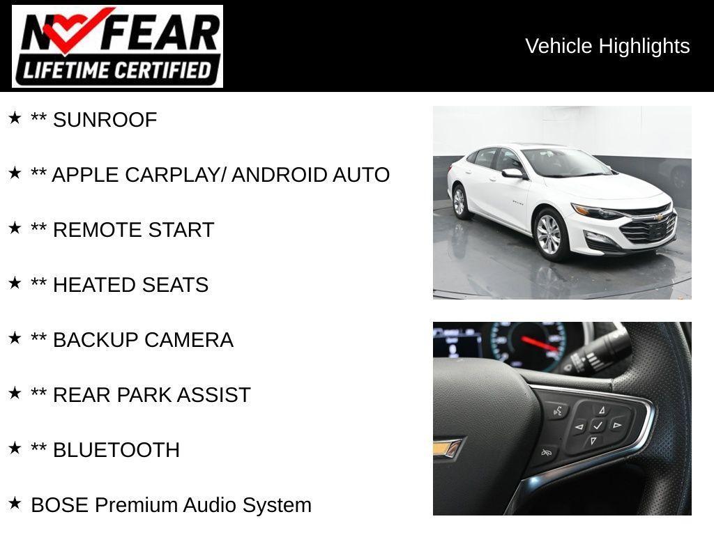 used 2024 Chevrolet Malibu car, priced at $19,248